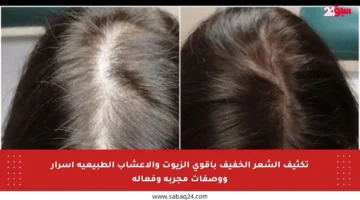 تكثيف الشعر الخفيف بأقوى الزيوت والأعشاب الطبيعية أسرار ووصفات مجربة وفعالة